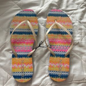 Brand new flip flops